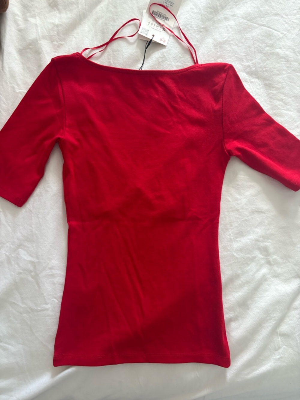 Zara Bodycon Red Top - Picture 4 of 4